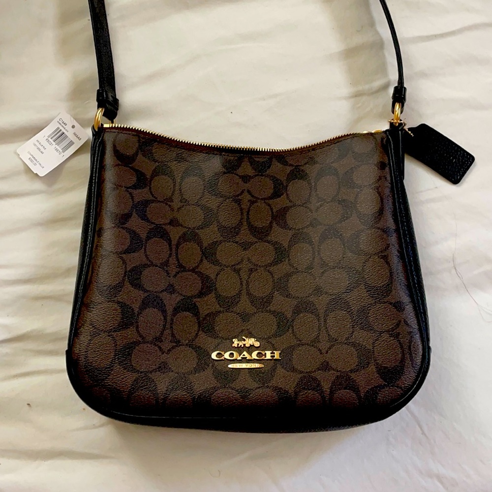 COPY - Coach Ellie File in Signature Canvas